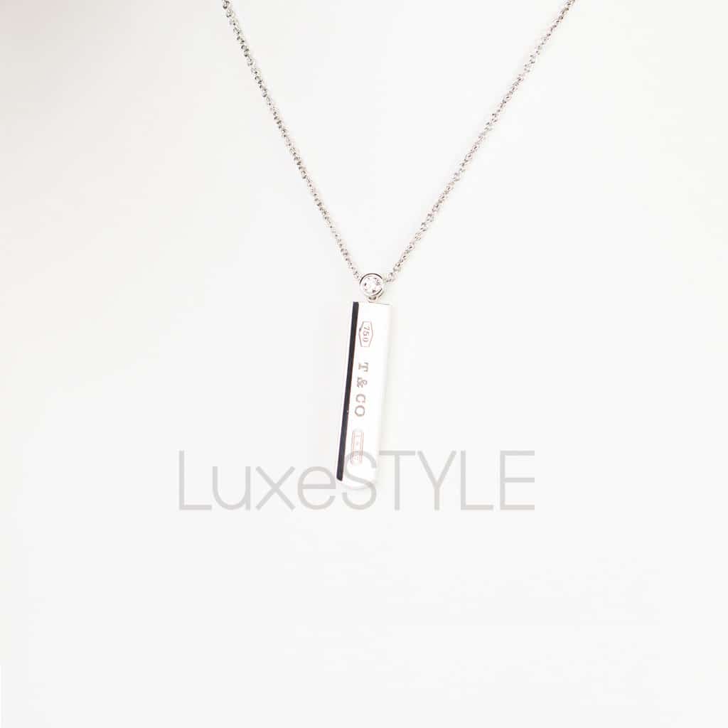 White gold clearance necklace tiffany