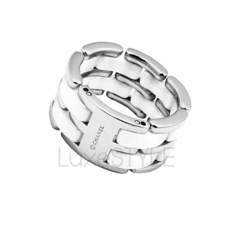 Louis Vuitton Empreinte Ring in 18K White Gold - Maxi-Cash