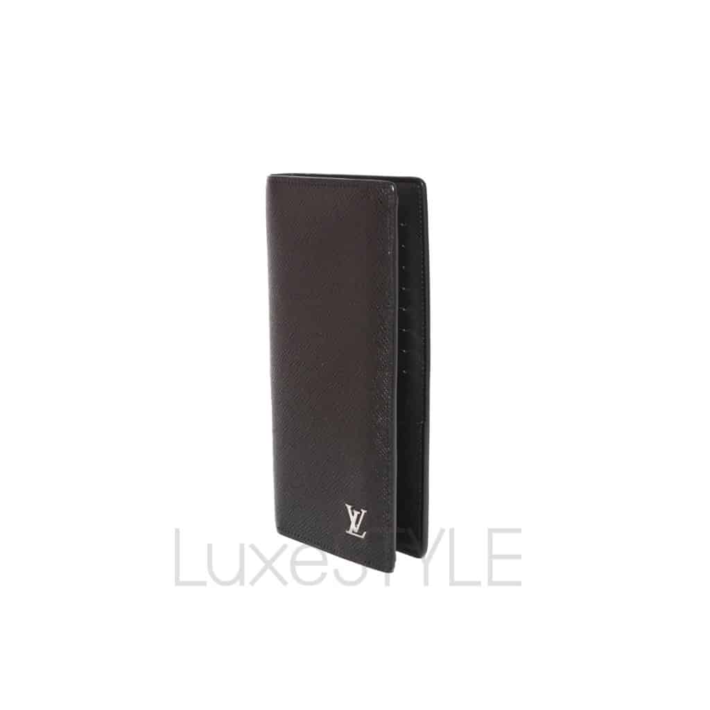 Louis Vuitton M30285 Brazza Wallet , Black, One Size