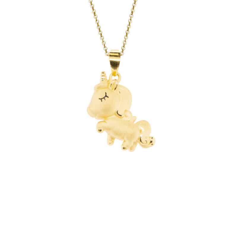 Real gold clearance charm necklace