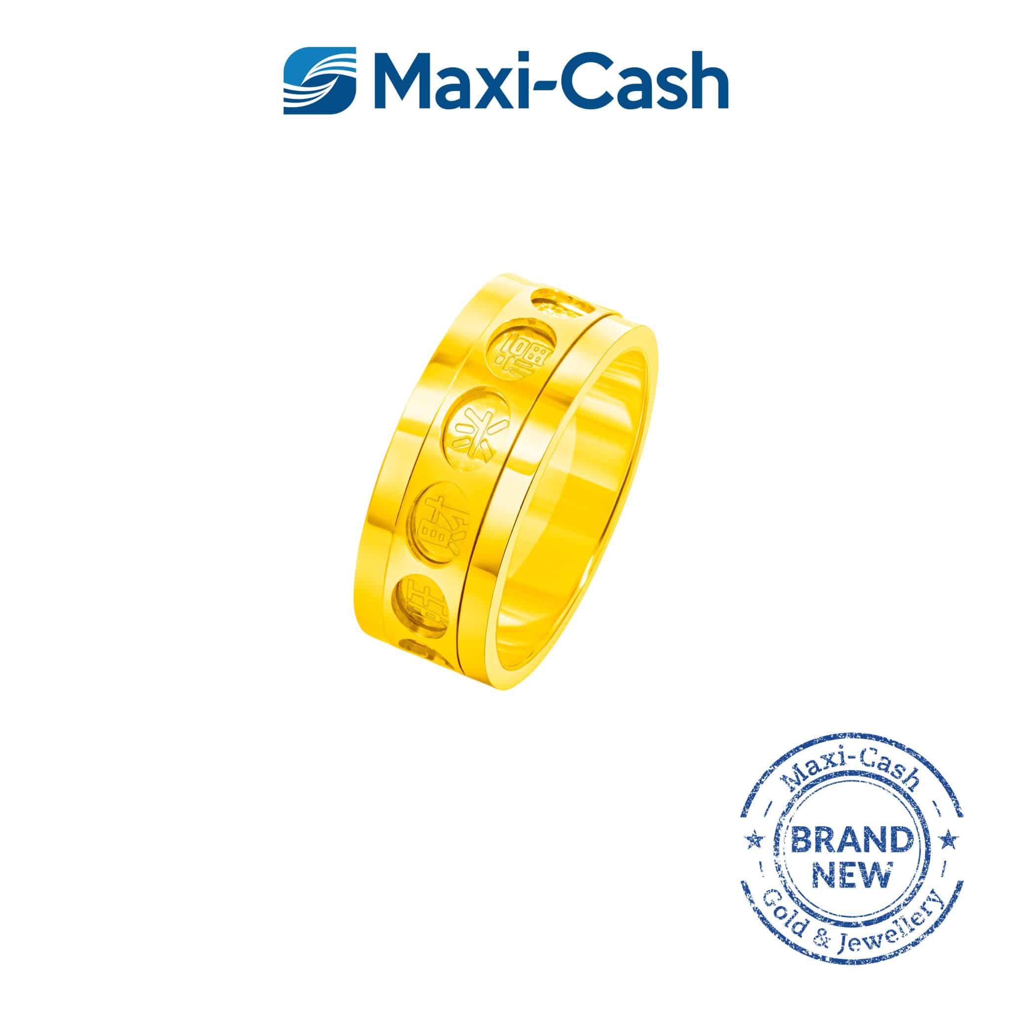 Prosperity Spinner Ring in 916 Gold