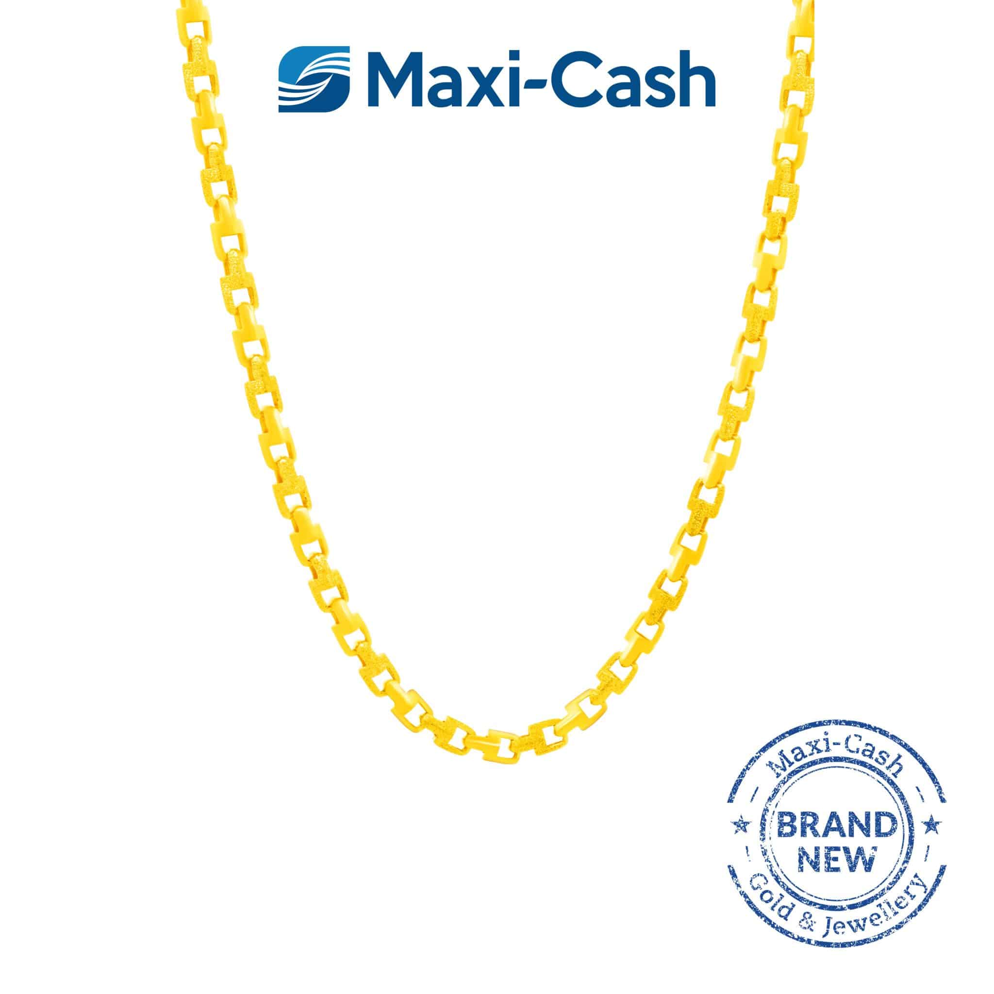 Link Chain Necklace in 916 Gold