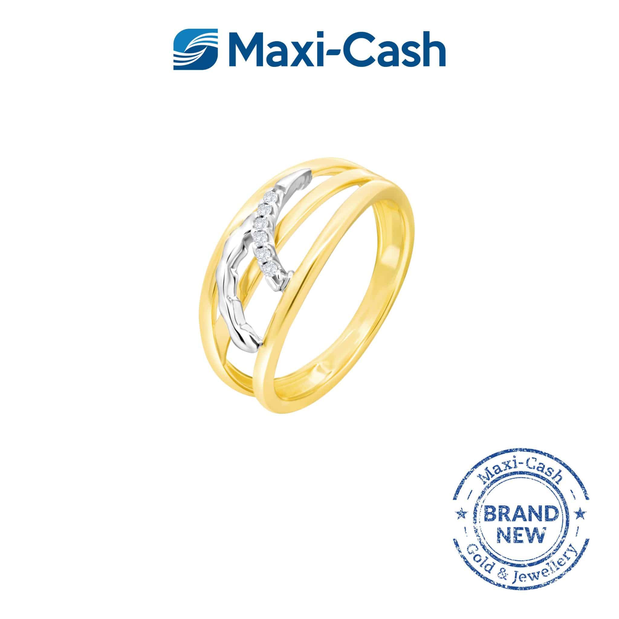 Diamond Circle Dreams Ring in 14K Yellow Gold