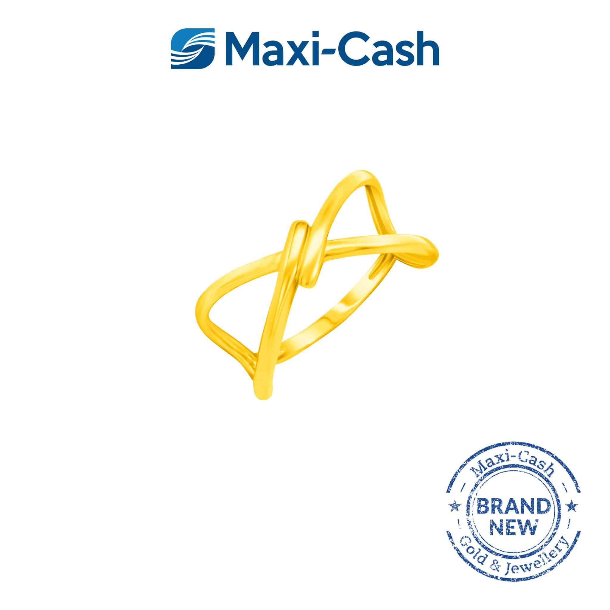 Infinity Knot Ring in 916 Gold - Maxi-Cash