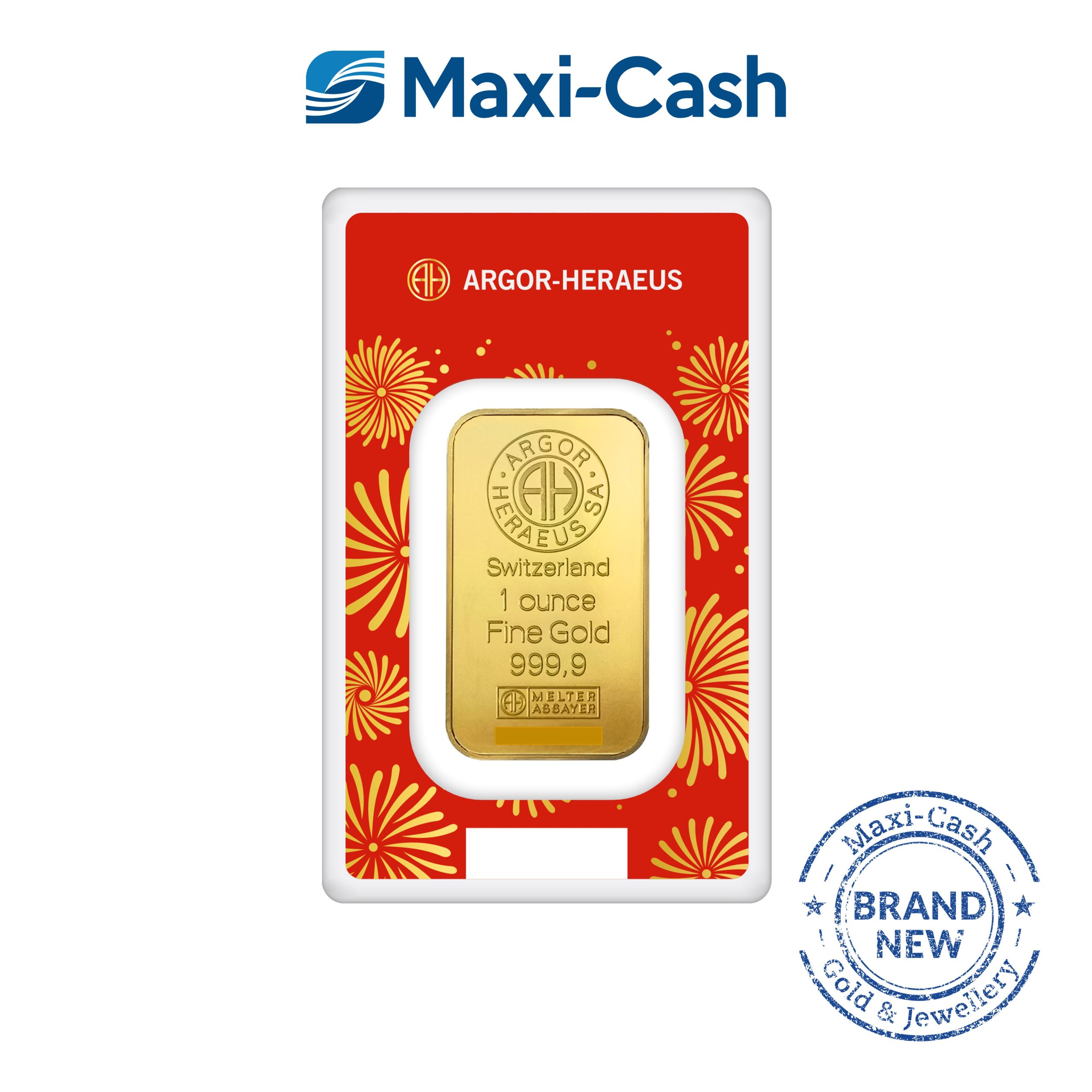 Year of the Snake Herarus Gold Bar (1 Ounce) in 999 Gold