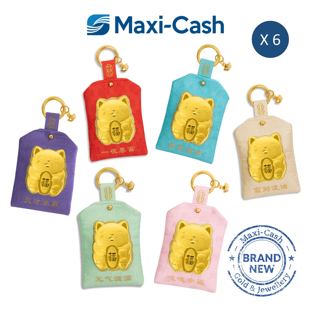 Lucky Charm in 999 Gold [Mix & Match: Bundle of 6]