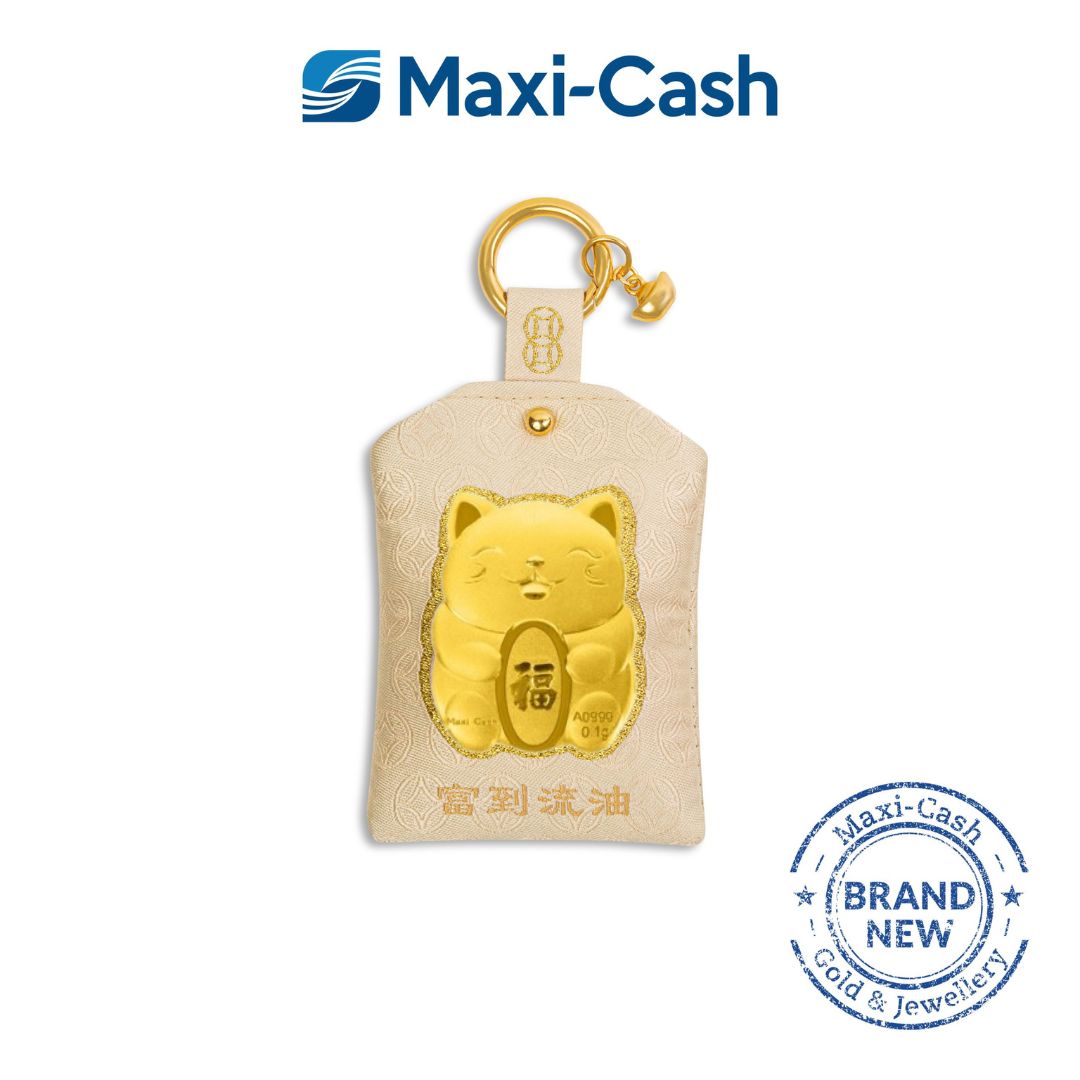 Lucky Charm Golden Abundance (Wealth) in 999 Gold