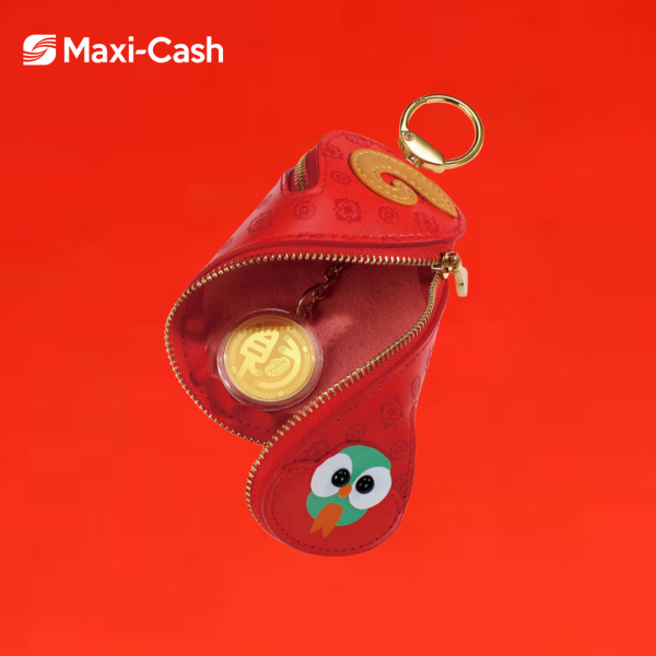 Snake Pouch (Cute) 999 Pure Gold Coin Set