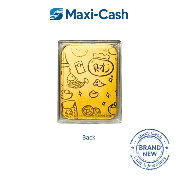 Huat Prosperity Gold Bar in 999 Gold - Image 2