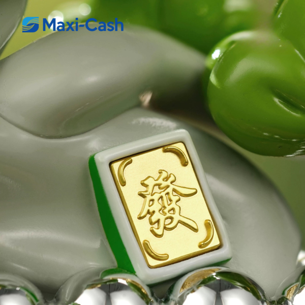 Prosperity Pine Bonsai (Fa Mahjong) in 999 Gold - Image 2