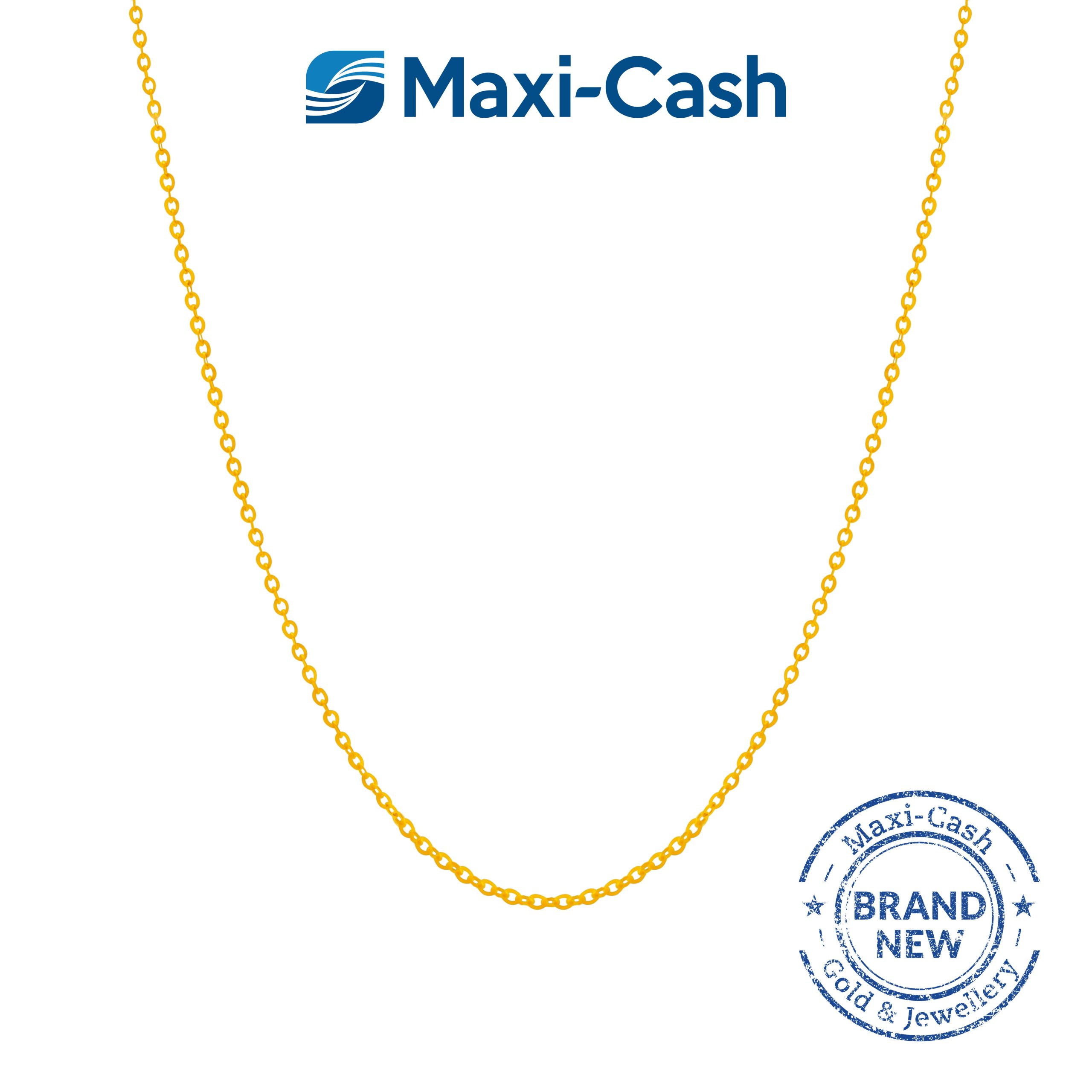 Small Link Anchor Chain in 916 Gold